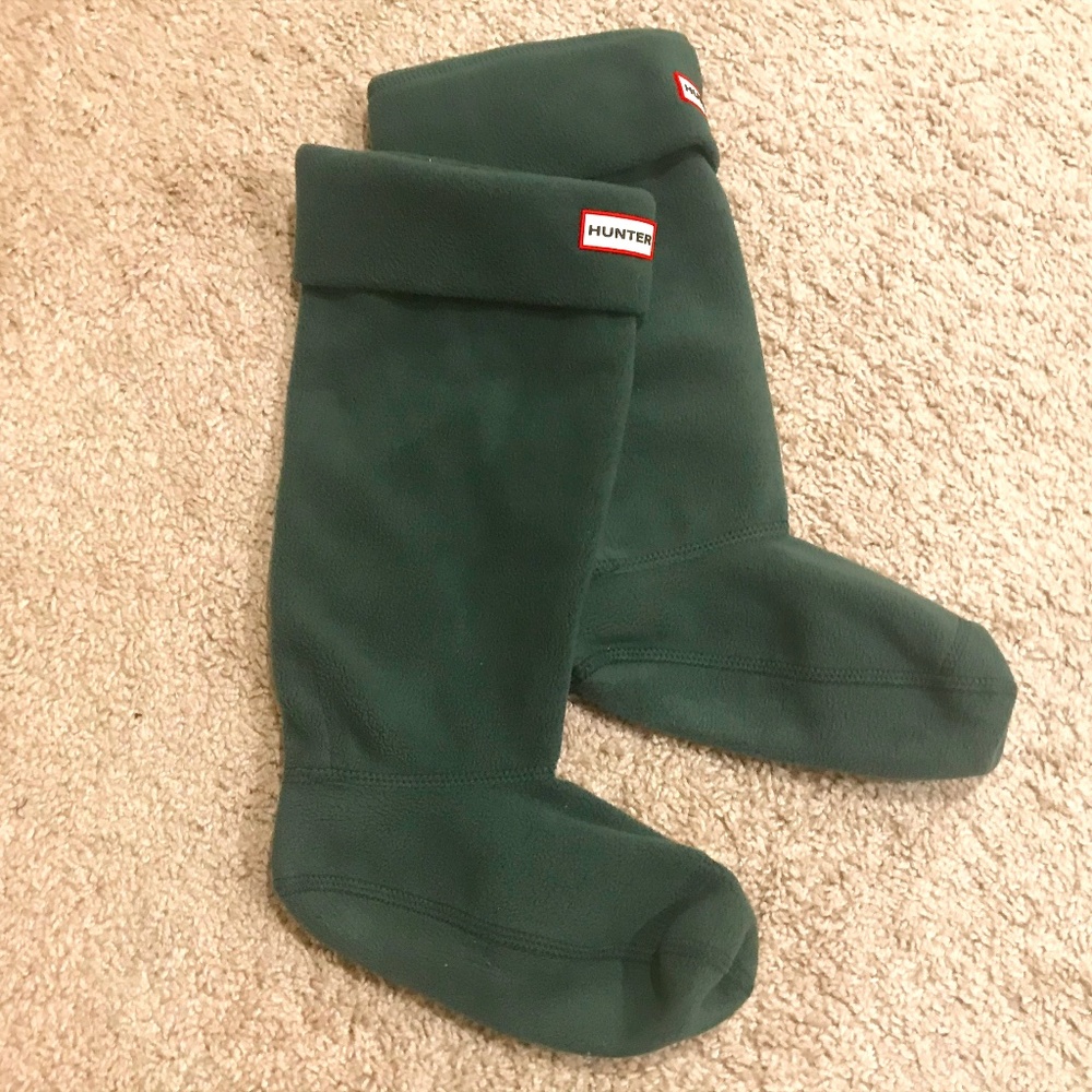 Hunter Green Boot Socks (size medium)